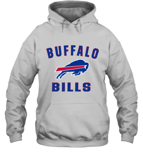 Buffalo Bills NFL Pro Line Gray Victory Arch Hoodie