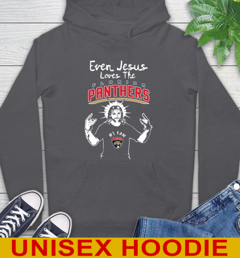 Florida Panthers NHL Hockey Even Jesus Loves The Panthers Shirt Hoodie 7