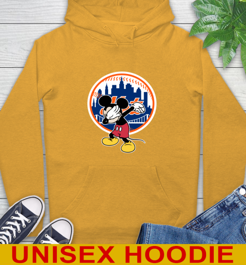 New York Mets MLB Baseball Dabbing Mickey Disney Sports Hoodie 3