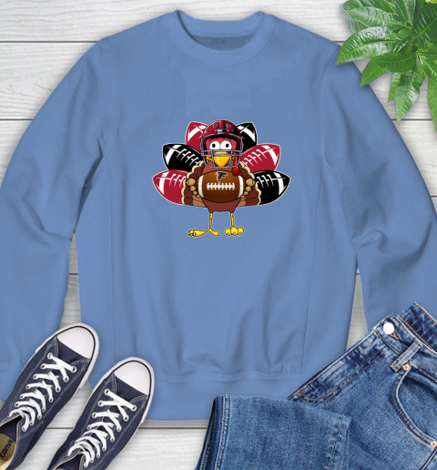 Atlanta Falcons Turkey Thanksgiving Day Sweatshirt 11