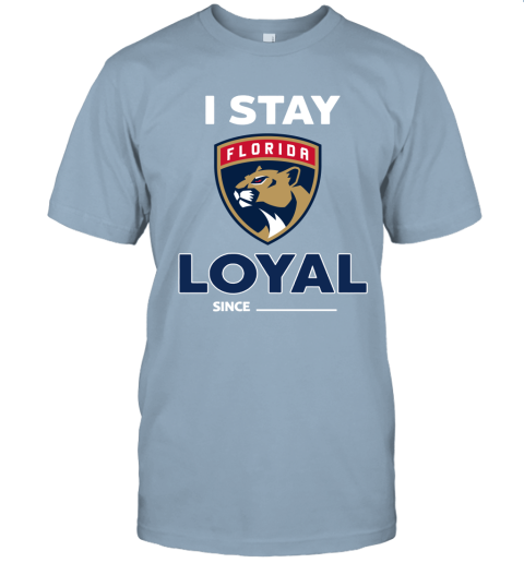Florida Panthers I Stay Loyal Since Personalized Unisex Jersey Tee