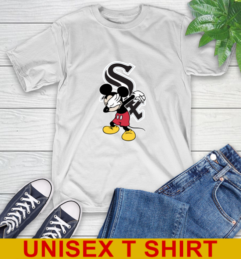 Chicago White Sox MLB Baseball Dabbing Mickey Disney Sports T-Shirt