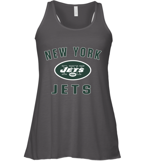New York Jets NFL Pro Line by Fanatics Branded Vintage Victory Racerback Tank