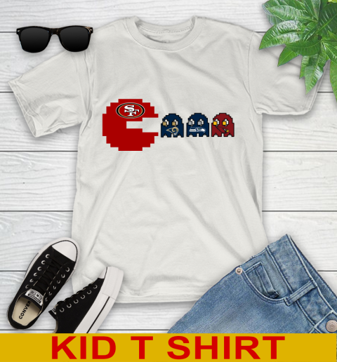 San Francisco 49ers NFL Football Pac Man Champion Youth T-Shirt 12