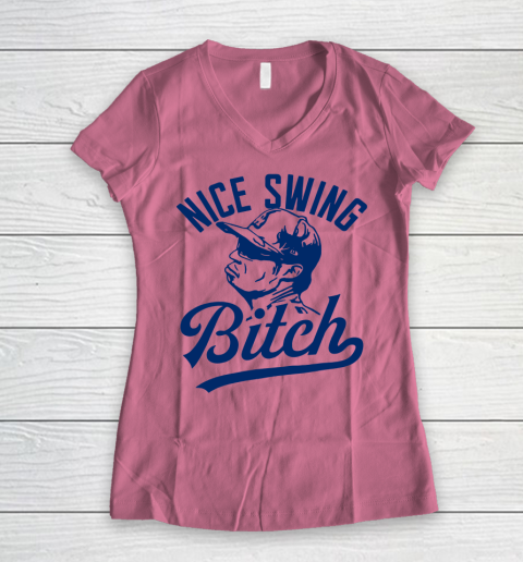 Joe kelly Shirt Nice Swing Bitch Women's V-Neck T-Shirt 7