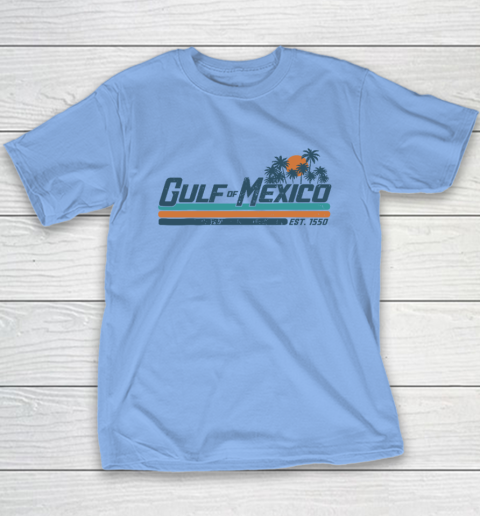 Gulf Of Mexico Est 1550 Youth T-Shirt 8