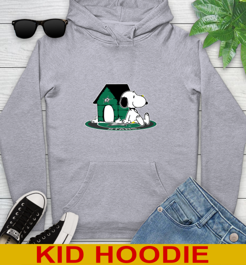 NHL Hockey Dallas Stars Snoopy The Peanuts Movie Shirt Youth Hoodie 6