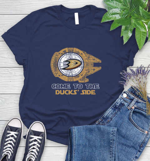 NHL Come To The Anaheim Ducks Wars Hockey Sports Women's T-Shirt 14