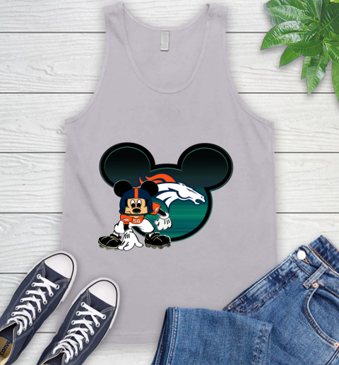 NFL Denver Broncos Mickey Mouse Disney Football T Shirt Tank Top 4