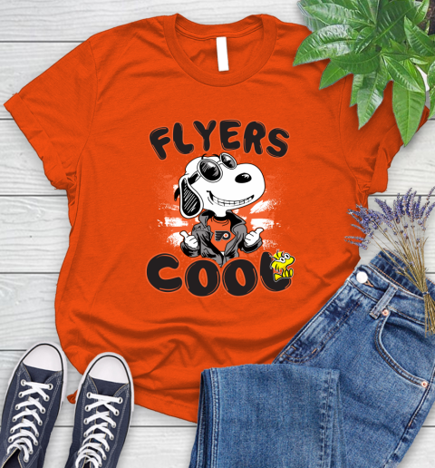 NHL Hockey Philadelphia Flyers Cool Snoopy Shirt Women's T-Shirt 3