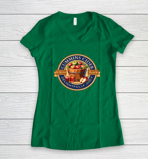 Haul Cummins Cider Men's Funny Women's V-Neck T-Shirt 3