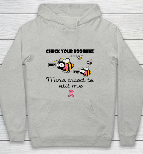 Check Your Boo Bees Mine Tried To Kill Me Youth Hoodie