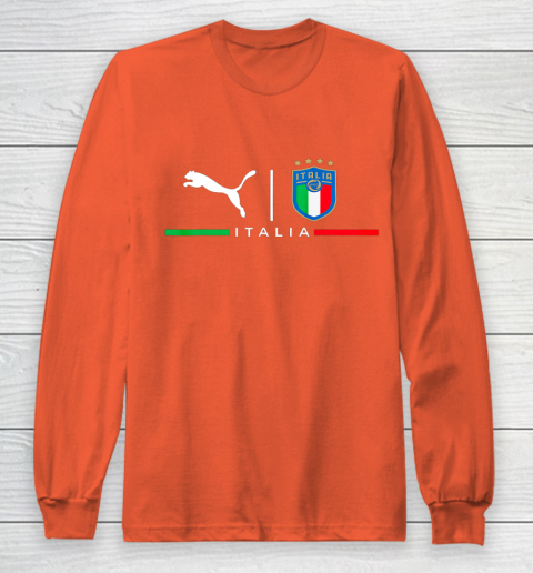 Italy Jersey Soccer Football 2020 2021 Italian Italia Long Sleeve T-Shirt 3