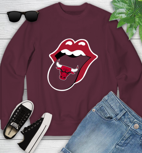 Chicago Bulls NBA Basketball Lips I Root For My Team Adoring Fan 119