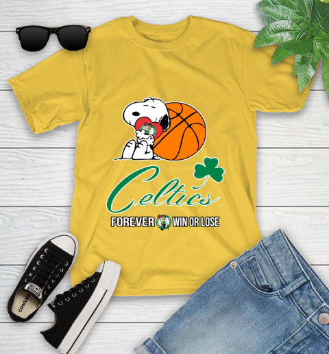 NBA The Peanuts Movie Snoopy Forever Win Or Lose Basketball Boston Celtics 110