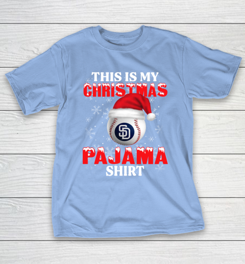 San Diego Padres This Is My Christmas Pajama Shirt MLB T-Shirt 10