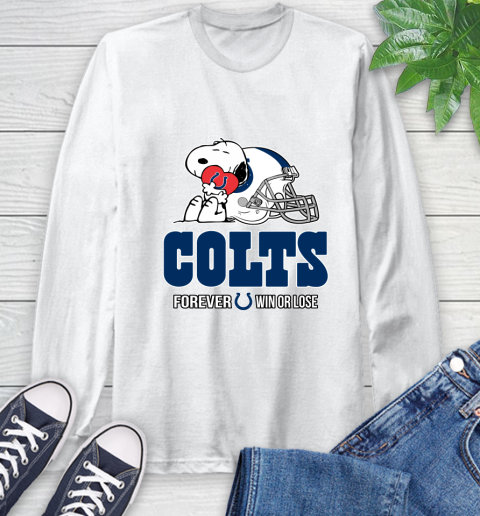 NFL The Peanuts Movie Snoopy Forever Win Or Lose Football Indianapolis Colts 58