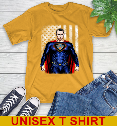 NBA Basketball New York Knicks Superman DC Shirt T-Shirt 3 NBA Basketball New York Knicks Superman DC Shirt T-Shirt - Image 3