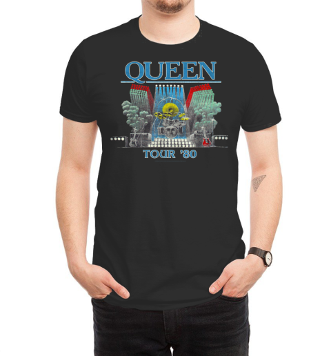 queen tour t shirt