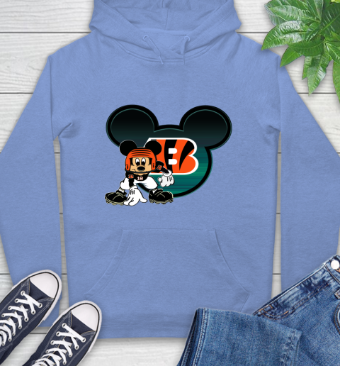 NFL Cincinnati Bengals Mickey Mouse Disney Football T Shirt Hoodie 11