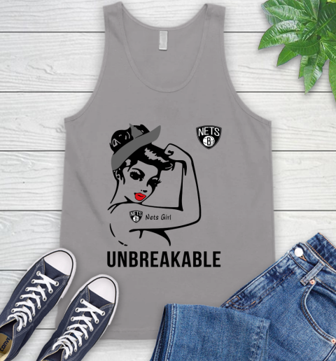NBA Brooklyn Nets Girl Unbreakable Basketball Sports Tank Top 2