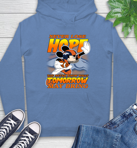 Denver Broncos NFL Football Mickey Disney Never Lose Hope Hoodie 11