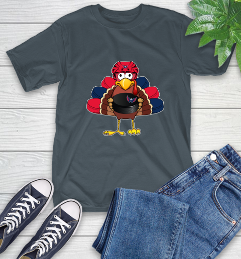 Washington Capitals Turkey Thanksgiving Day T-Shirt 9