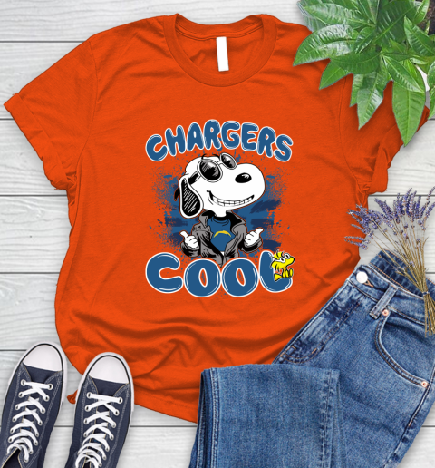 NFL Football Los Angeles Chargers Cool Snoopy Shirt Women's T-Shirt 3