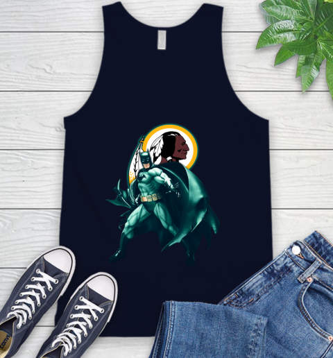 NFL Batman Football Sports Washington Redskins Tank Top 3