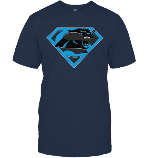 Superman Carolina Panthers Logo Shirt - High-Quality Printed Brand