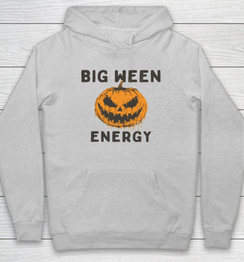 Halloween Pumpkin Head Big Ween Energy Spooky Hoodie 4