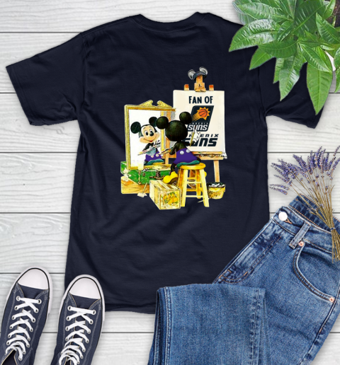NBA Basketball Phoenix Suns Mickey Drawing Shirt 83