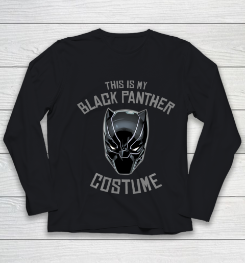 Marvel Black Panther Halloween Costume Graphic Youth Long Sleeve