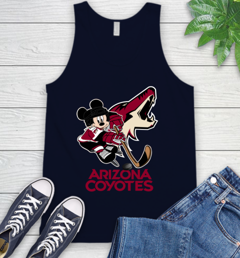NHL Arizona Coyotes Mickey Mouse Disney Hockey T Shirt Tank Top 3