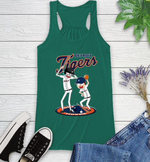 MLB Detroit Tigers Rick And Morty Baseball 43