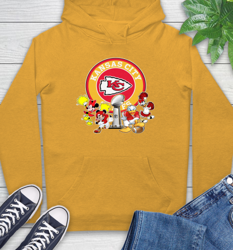 Kansas City Chiefs super bowl 2019 2020 mickey mouse minnie mouse donald duck daisy duck football shirt 15