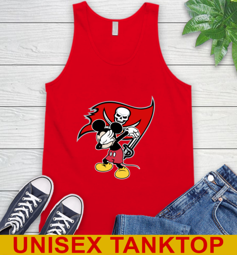 Tampa Bay Buccaneers NFL Football Dabbing Mickey Disney Sports Tank Top 6