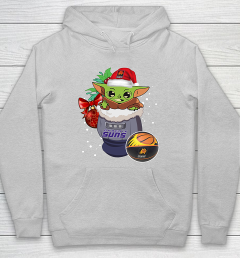 Phoenix Suns Christmas Baby Yoda Star Wars Funny Happy NBA Hoodie 6