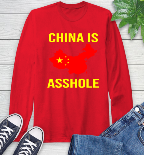 China is asshole shirt 68