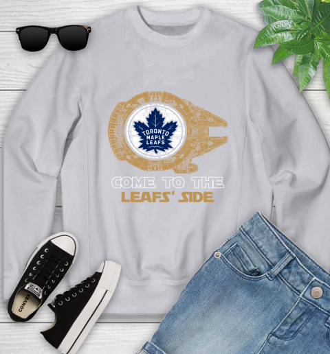 NHL Come To The Toronto Maple Leafs Wars Hockey Sports Youth Sweatshirt 3