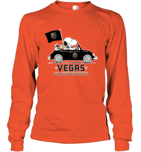 Snoopy And Woodstock Driving Car San Francisco Giants T-Shirt by