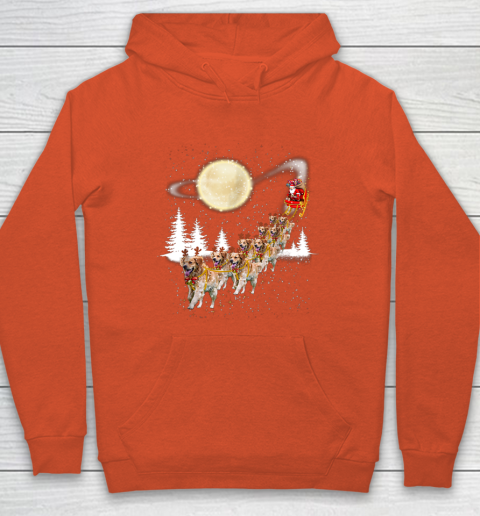 Golden Retriever Reindeer Christmas Hoodie 3