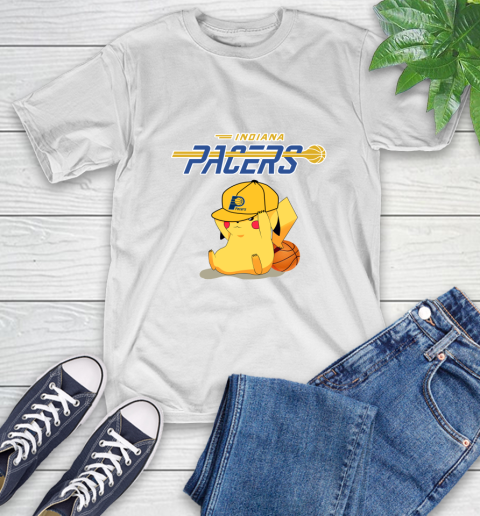NBA Pikachu Basketball Sports Indiana Pacers T Shirt