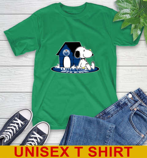 NHL Hockey Edmonton Oilers Snoopy The Peanuts Movie Shirt T-Shirt 7
