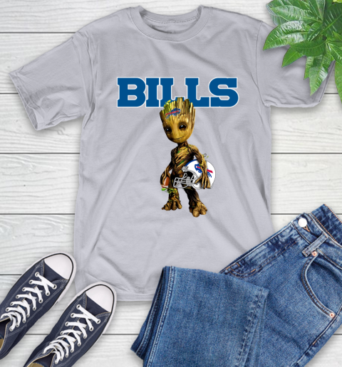 Buffalo Bills NFL Football Groot Marvel Guardians Of The Galaxy T-Shirt 6