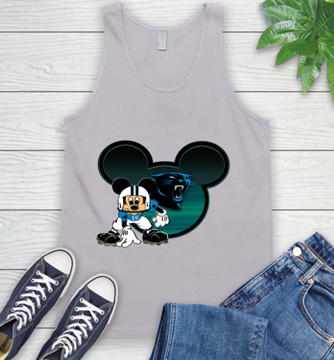 NFL Carolina Panthers Mickey Mouse Disney Football T Shirt Tank Top 4