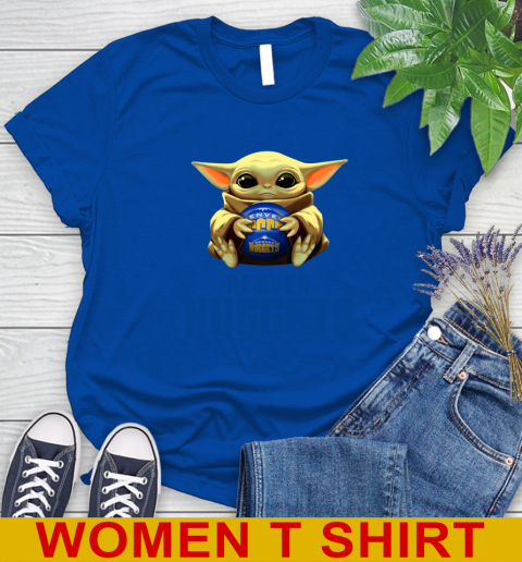NBA Basketball Denver Nuggets Star Wars Baby Yoda Shirt 97