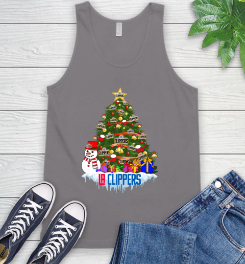 LA Clippers Merry Christmas NBA Basketball Sports Tank Top 7