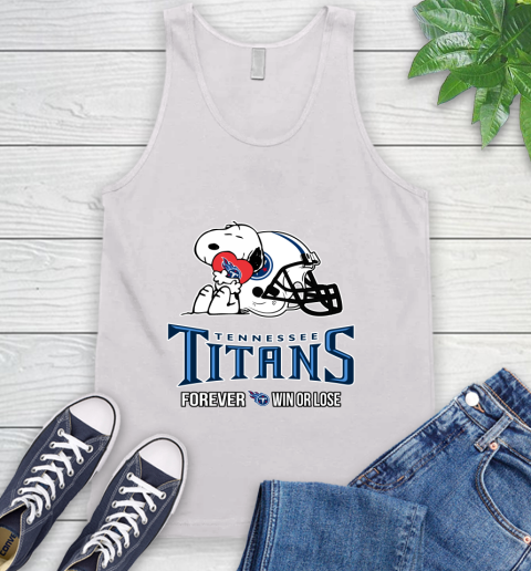 NFL The Peanuts Movie Snoopy Forever Win Or Lose Football Tennessee Titans 70