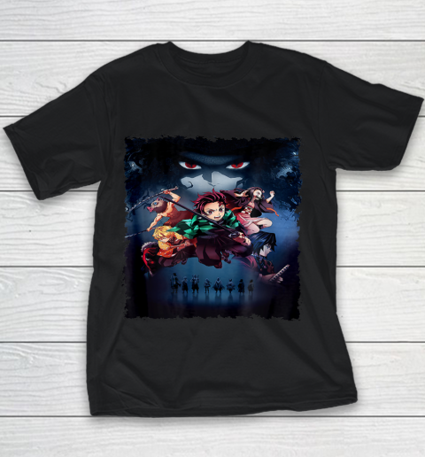 Cool Slayer Demon Anime Graphic Art Youth T-Shirt